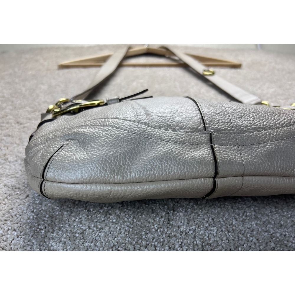 Vintage Coach‎ Leather Soho East West Legacy Y2K beige Buckle Crossbody F17125 - Picture 9 of 15